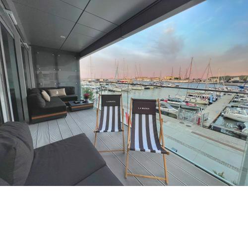 Yacht Park Marina ekskluzywny apartament z widokiem na Marinę Gdynia