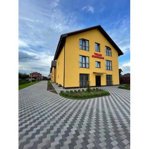 Yellow apartments