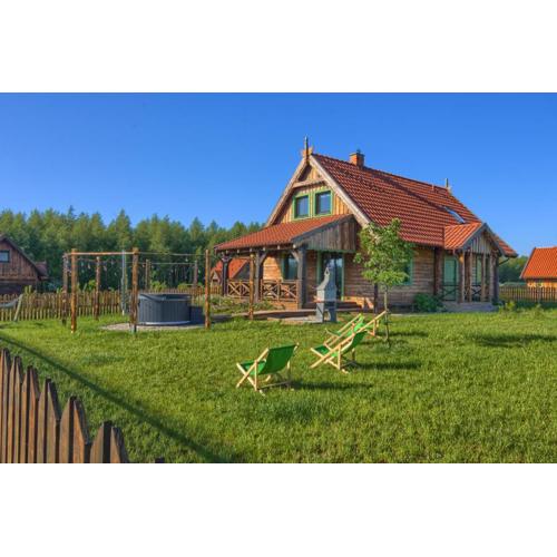 Żuraw - Mazurska Chata z Jacuzzi