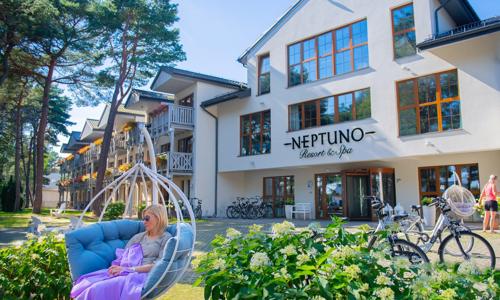 Baltské more na pláži: Neptuno Resort & Spa **** s polpenziou, neobmedzeným wellness a vyžitím pre deti