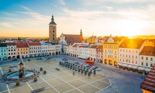 České Budějovice priamo v centre v Hoteli Dvořák **** s raňajkami a ubytovaním pre dieťa do 14 rokov zadarmo