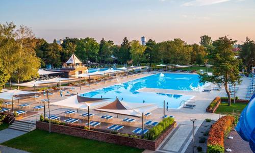 Dunajská Streda: Thermal Hotel Campino **** s polpenziou a 10 vnútornými a vonkajšími bazénmi + detský kútik