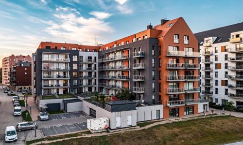 Gdansk blízko historického centra a pamiatok: Štýlové Apartamenty Sun & Snow Aura II s vlastnou kuchyňou