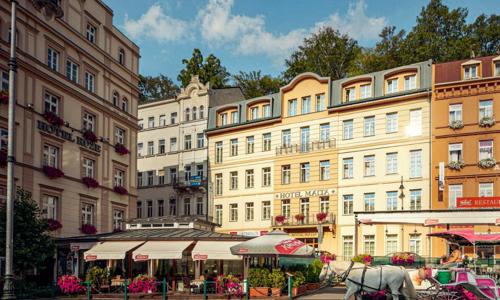 Karlove Vary: 8 dní v Hoteli Malta **** so vstupom do Alžbětiných lázní + 15 liečebných procedúr a plná penzia