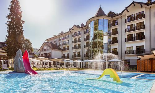 Kudowa-Zdrój: Hotel Verde Montana Wellness & Spa **** s polpenziou a neobmedzeným wellness + detská herňa