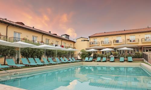 Lazise pri jazere: Pobyt v 4* Leonardo Hoteli Lago di Garda – Wellness and Spa s polpenziou, bazénmi a saunami