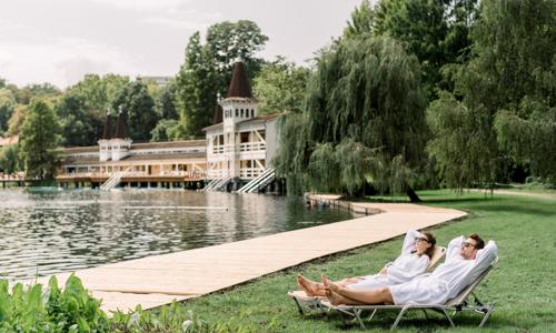 Maďarsko len 100 m od jazera Hévíz v Bonvital Wellness & Gastro Hoteli ****+ s polpenziou a wellness + zľava 