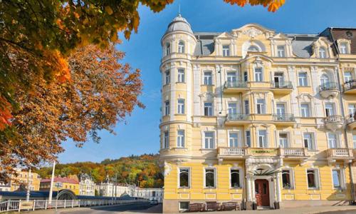 Mariánské Lázně pri Hlavnej kolonáde v Hoteli Belvedere Spa & Wellness **** s polpenziou a bazénom