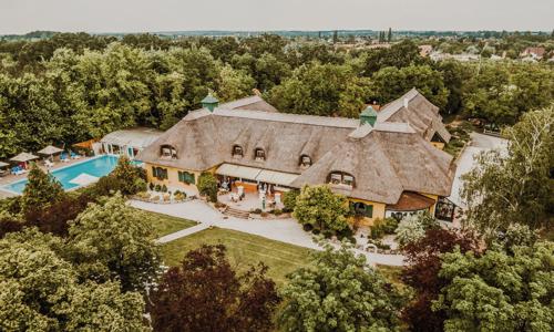 Nyerges Hotel Thermal ***+ pri Budapešti ideálny pre rodiny + termálne wellness, bohaté vyžitie a polpenzia