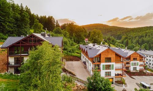 Poľské Krkonoše blízko aquaparku Tropicana v apartmáne pre 4 osoby v Apartamenty Sun & Snow Karpatia