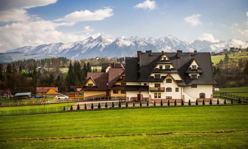 Poľské Tatry štýlovo: Białka Tatrzańska v Penzióne Silverton s raňajkami, saunou a posilňovňou + vírivka