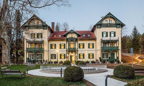 Slovinsko v kúpeľnom meste Dobrna: 4* Hotel Švicarija s polpenziou, neobmedzenými termálnymi bazénmi a fitness