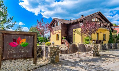 Vysoké Tatry: Poprad vo Vile Mery *** s polpenziou, wellness (3 sauny) a detským ihriskom + zľavy na atrakcie