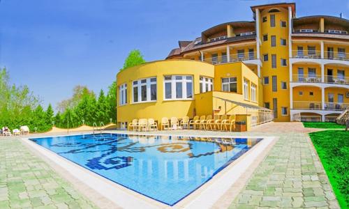 Zalakaros 400 m od kúpeľov: Wellness Hotel Aphrodite **** s bazénom, Rímskymi kúpeľmi a saunami + polpenzia